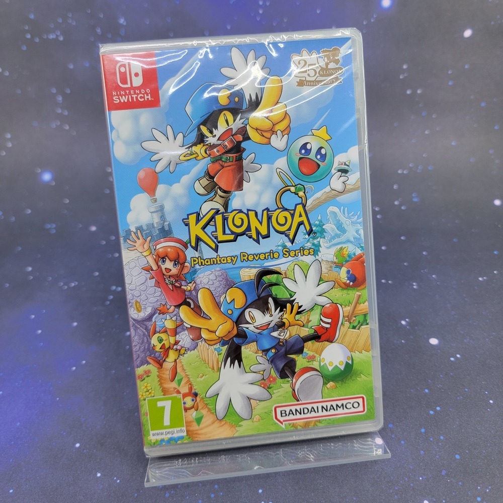 Klonoa Phantasy Reverie Series Nintendo Switch New Sealed 25th Anniversary PEGI